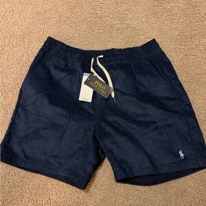 Ralph Lauren Navy Corduroy Shorts